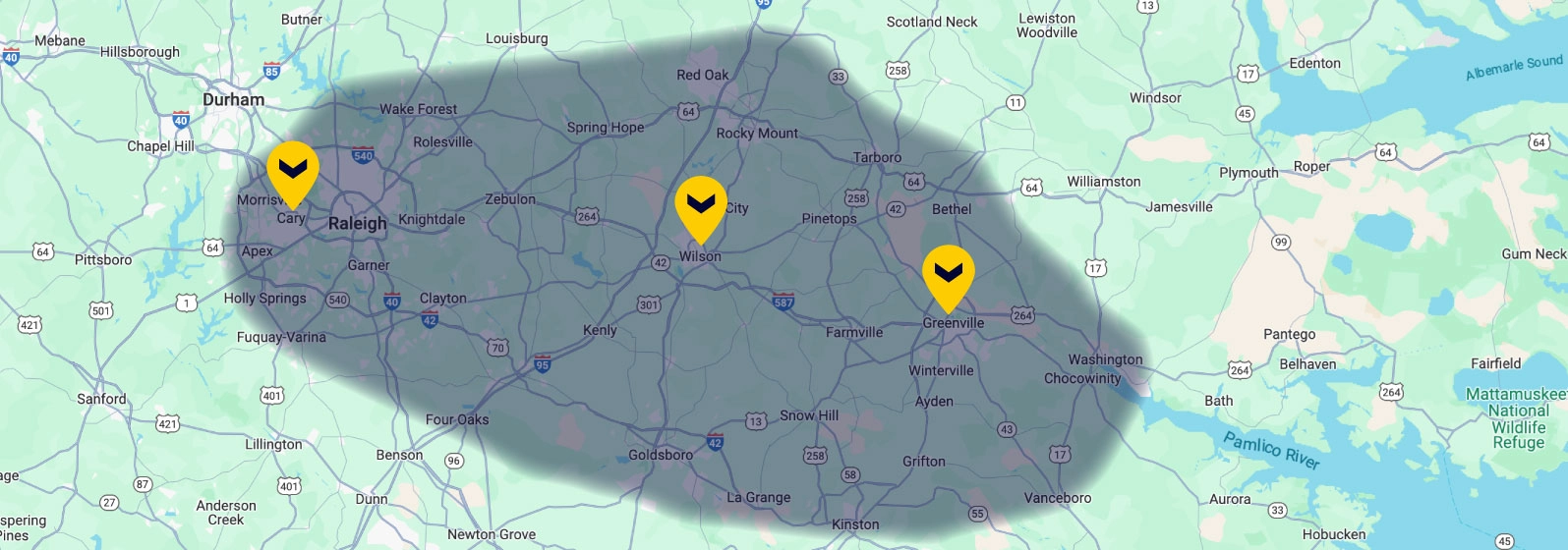 Lyndon Heating and Air Service Area