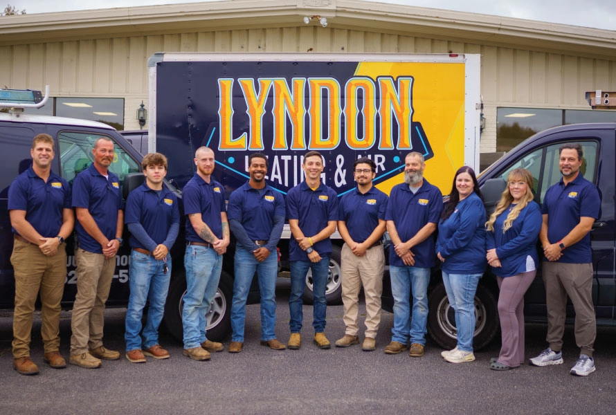 The Lyndon Heating & Air team - your trusted HVAC professionals